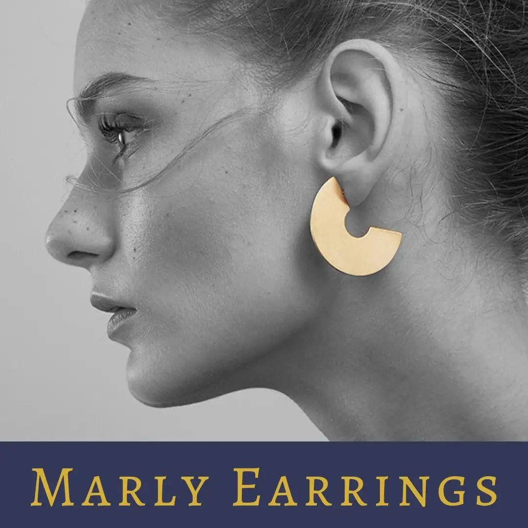 Marly Earrings- Gold